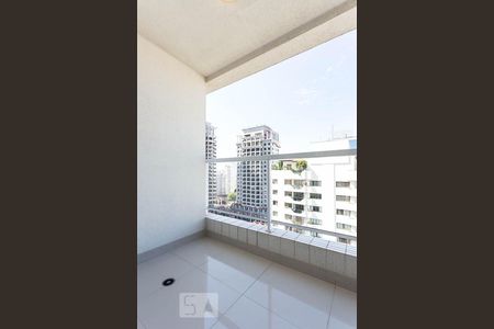 Varanda de apartamento à venda com 1 quarto, 40m² em Vila Olimpia, São Paulo