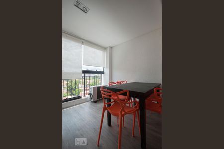 varanda Gourmet de kitnet/studio para alugar com 1 quarto, 37m² em Vila Cordeiro, São Paulo