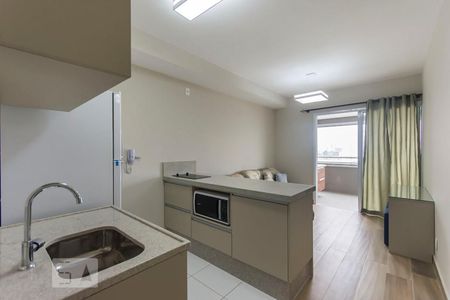 Cozinha/Sala de apartamento para alugar com 1 quarto, 48m² em Parque Industrial Tomas Edson, São Paulo
