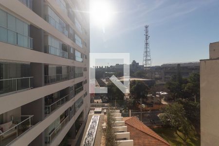 Varanda Sala de apartamento à venda com 1 quarto, 47m² em Campo Belo, São Paulo