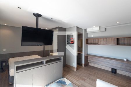 Sala de apartamento à venda com 1 quarto, 47m² em Campo Belo, São Paulo