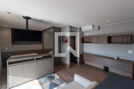 Sala de apartamento à venda com 1 quarto, 47m² em Campo Belo, São Paulo