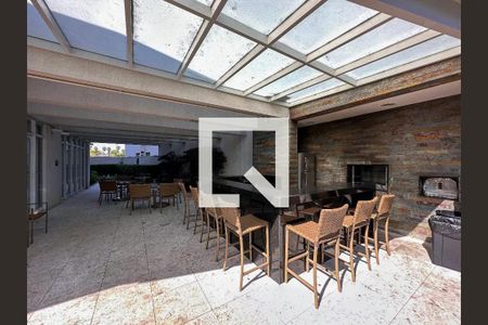 Apartamento à venda com 47m², 1 quarto e 1 vagaChurrasqueira