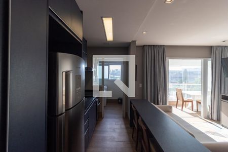 Apartamento à venda com 47m², 1 quarto e 1 vagaCozinha americana