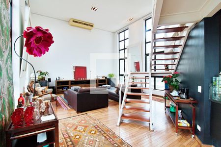 Sala de apartamento para alugar com 1 quarto, 210m² em Vila Andrade, São Paulo