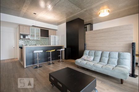 Sala/Suíte de apartamento à venda com 1 quarto, 65m² em Itaim Bibi, São Paulo