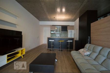 Sala de apartamento à venda com 1 quarto, 65m² em Itaim Bibi, São Paulo
