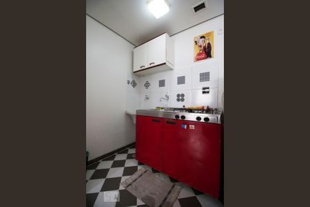 Cozinha de apartamento à venda com 1 quarto, 45m² em Pinheiros, São Paulo