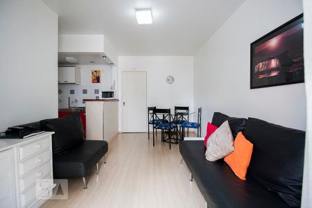Sala de apartamento à venda com 1 quarto, 45m² em Pinheiros, São Paulo