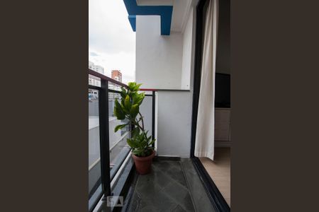 Varanda de apartamento à venda com 1 quarto, 45m² em Pinheiros, São Paulo