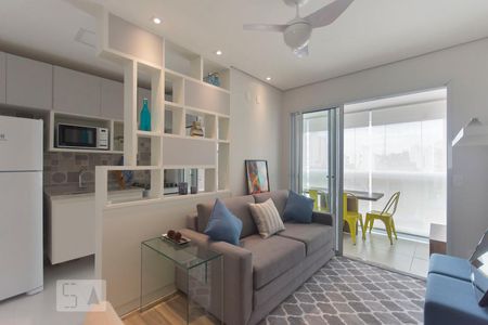 Sala de apartamento para alugar com 1 quarto, 36m² em Perdizes, São Paulo