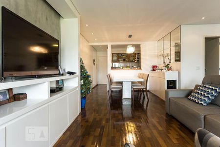 Sala de apartamento à venda com 2 quartos, 85m² em Chácara Santo Antônio (zona Sul), São Paulo