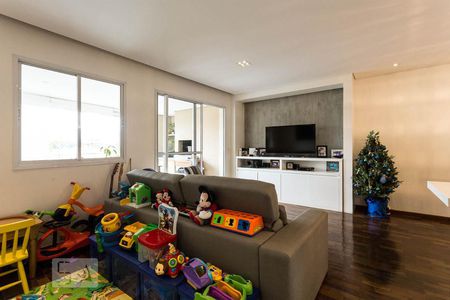 Sala de apartamento à venda com 2 quartos, 85m² em Chácara Santo Antônio (zona Sul), São Paulo