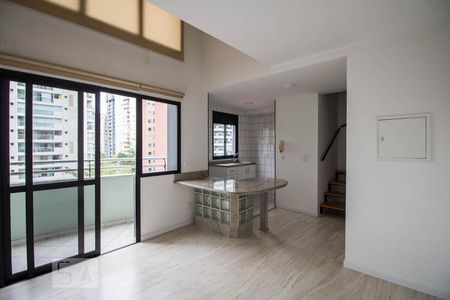 Sala de apartamento para alugar com 1 quarto, 48m² em Pinheiros, São Paulo