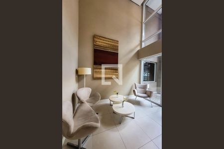 Studio à venda com 42m², 1 quarto e 1 vagaHall