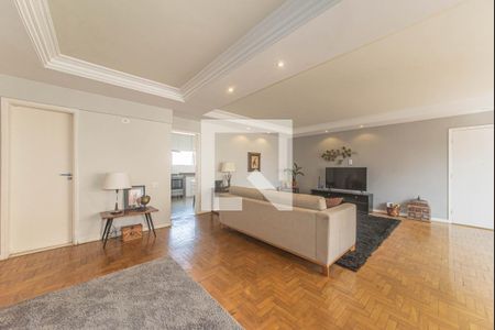 Sala de apartamento à venda com 3 quartos, 122m² em Campo Belo, São Paulo