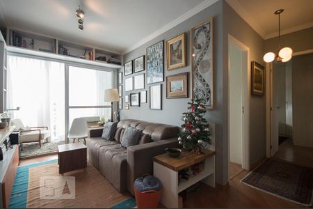 Sala de apartamento à venda com 2 quartos, 64m² em Vila Alexandria, São Paulo