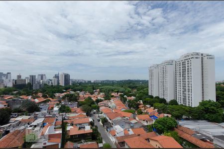 Vista da varanda de apartamento para alugar com 1 quarto, 43m² em Vila Madalena, São Paulo