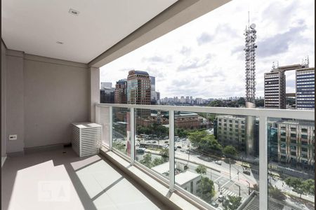 Apartamento para alugar com 49m², 1 quarto e 1 vaga Apartamento para alugar com 49m², 1 quarto e 1 vagaVaranda