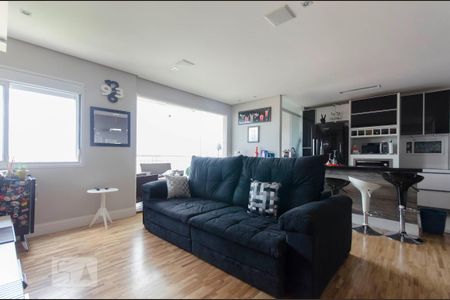 Sala Ampliada - 1 Quarto deu lugar a Ampliação da sala. de apartamento para alugar com 1 quarto, 62m² em Santana, São Paulo