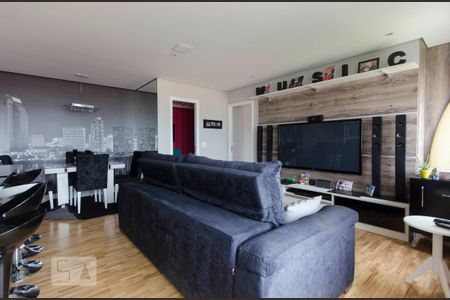 Sala Ampliada - 1 Quarto deu lugar a Ampliação da sala. de apartamento para alugar com 1 quarto, 62m² em Santana, São Paulo