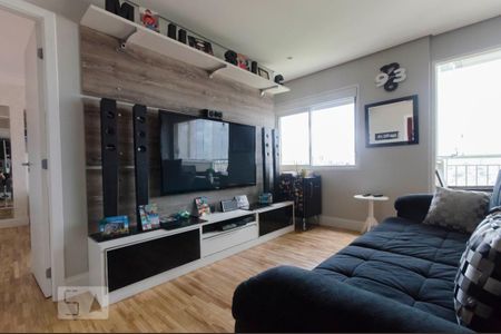 Sala Ampliada - 1 Quarto deu lugar a Ampliação da sala. de apartamento para alugar com 1 quarto, 62m² em Santana, São Paulo