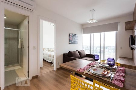 Sala de apartamento para alugar com 1 quarto, 48m² em Vila Gertrudes, São Paulo