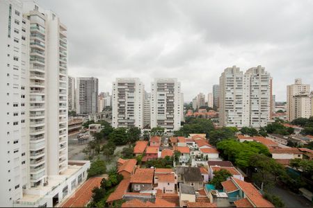 Vista de kitnet/studio à venda com 1 quarto, 32m² em Brooklin Paulista, São Paulo