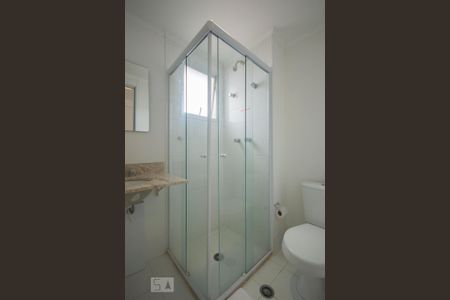 Banheiro de kitnet/studio à venda com 1 quarto, 32m² em Brooklin Paulista, São Paulo