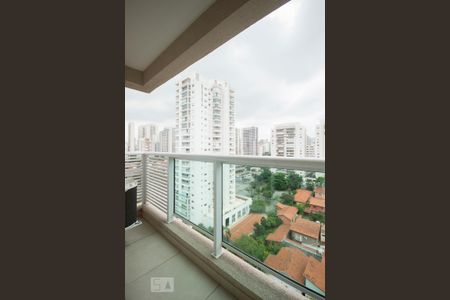 Sacada de kitnet/studio à venda com 1 quarto, 32m² em Brooklin Paulista, São Paulo