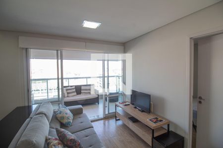 sala de apartamento para alugar com 1 quarto, 43m² em Jardim Aeroporto, São Paulo