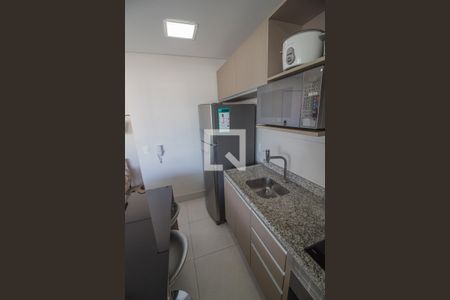 Cozinha de apartamento para alugar com 1 quarto, 43m² em Jardim Aeroporto, São Paulo