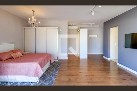 Sala/Quarto de kitnet/studio para alugar com 1 quarto, 48m² em Campo Belo, São Paulo