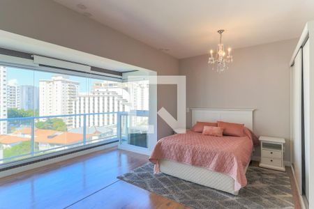 Sala/Quarto de kitnet/studio para alugar com 1 quarto, 48m² em Campo Belo, São Paulo