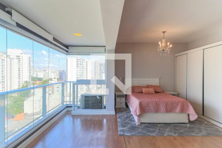 Sala/Quarto de kitnet/studio para alugar com 1 quarto, 48m² em Campo Belo, São Paulo
