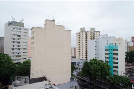 Vista da sacada de apartamento à venda com 1 quarto, 47m² em Centro, Campinas