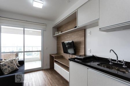 Studio à venda com 33m², 1 quarto e 1 vagaSala/Cozinha