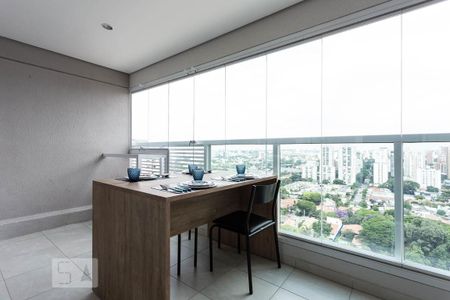 Studio à venda com 33m², 1 quarto e 1 vagaVaranda