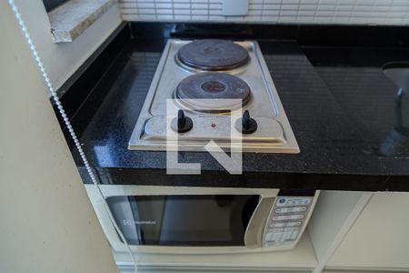 Apartamento à venda com 37m², 1 quarto e 1 vaga Apartamento à venda com 37m², 1 quarto e 1 vagaVaranda e Cozinha - Detalhe