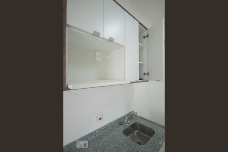 Detalhe Cozinha de kitnet/studio à venda com 1 quarto, 34m² em Santo Amaro, São Paulo