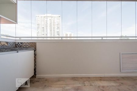 Varanda de apartamento à venda com 1 quarto, 33m² em Santo Amaro, São Paulo
