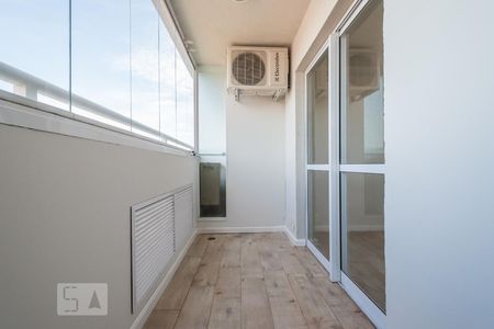 Varanda de apartamento à venda com 1 quarto, 33m² em Santo Amaro, São Paulo