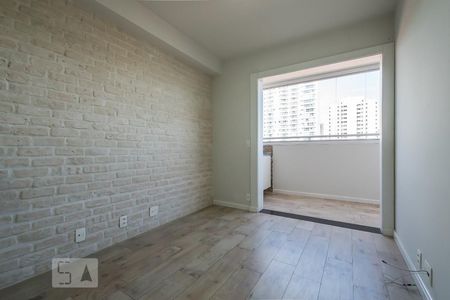 Sala de apartamento à venda com 1 quarto, 33m² em Santo Amaro, São Paulo