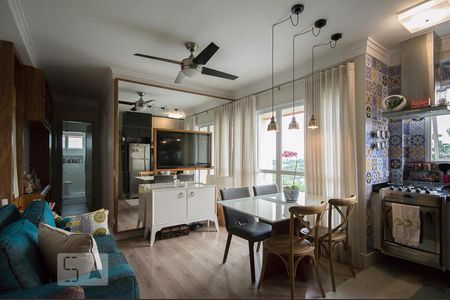 Sala de apartamento para alugar com 2 quartos, 54m² em Vila Clementino, São Paulo
