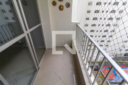 Varanda de apartamento para alugar com 2 quartos, 80m² em Chácara Califórnia, São Paulo