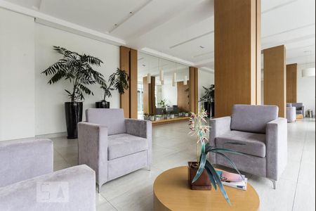 Apartamento para alugar com 38m², 1 quarto e 1 vaga Apartamento para alugar com 38m², 1 quarto e 1 vagaHall social