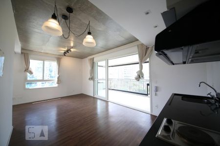 Sala de kitnet/studio à venda com 1 quarto, 62m² em Cidade Monções, São Paulo