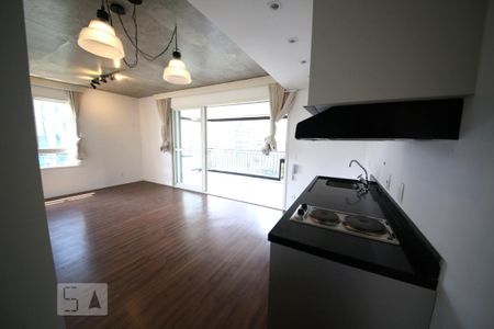 Studio à venda com 62m², 1 quarto e 1 vagaCozinha - Sala
