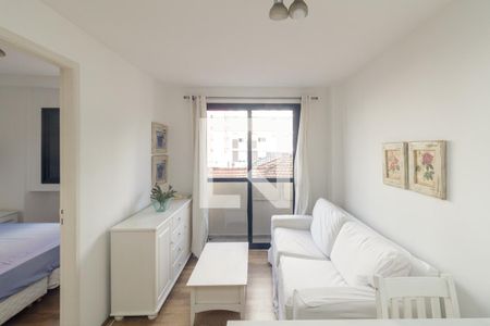 Sala de apartamento à venda com 1 quarto, 38m² em Santa Cecília, São Paulo