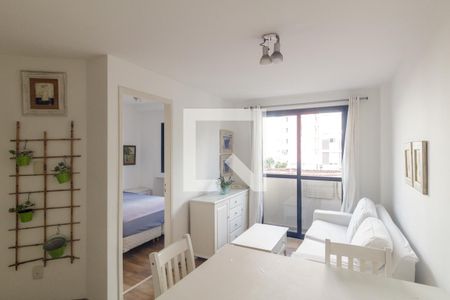 Sala de apartamento à venda com 1 quarto, 38m² em Santa Cecília, São Paulo